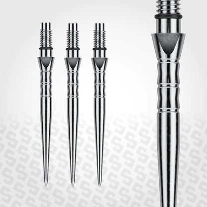 Winmau Switch Points Wave Silver