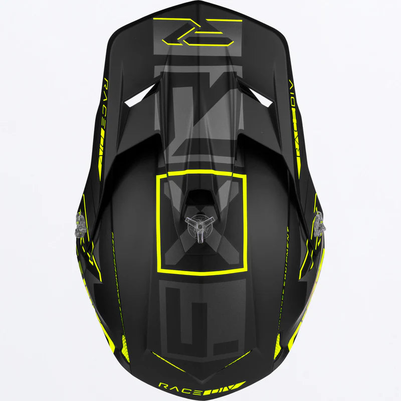 FXR Clutch Evo Helmet HiVis Size XL