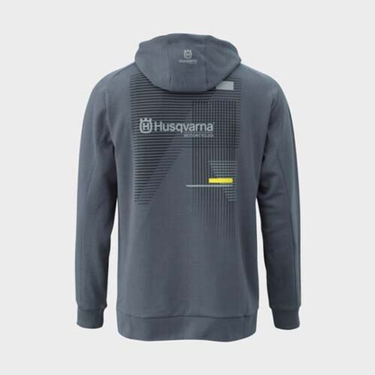 RAILED ZIP HOODIE MD
