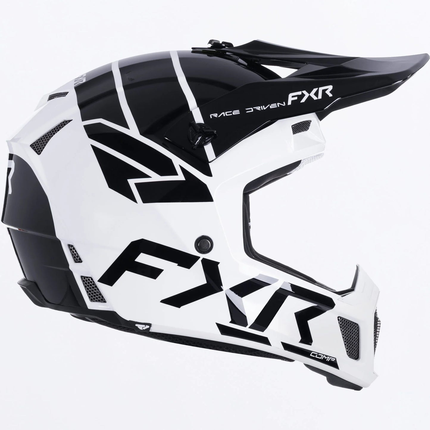 FXR Clutch Comp MX Helmet White/Black Size 2XL