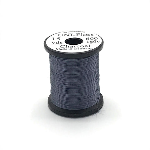 Uni-Floss Charcoal 1ply 15yd