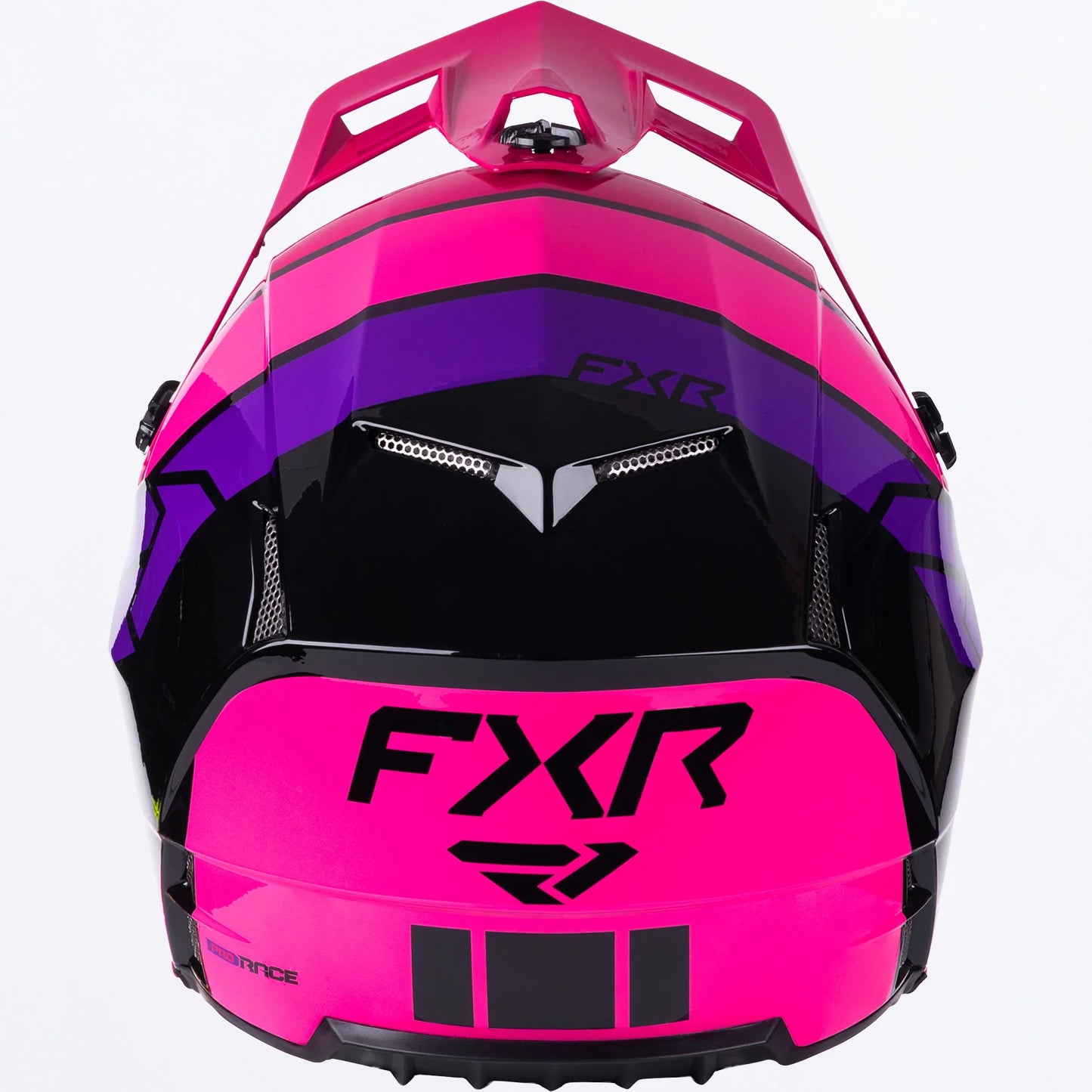 FXR Clutch Comp MX Helmet Black/Razz Size L