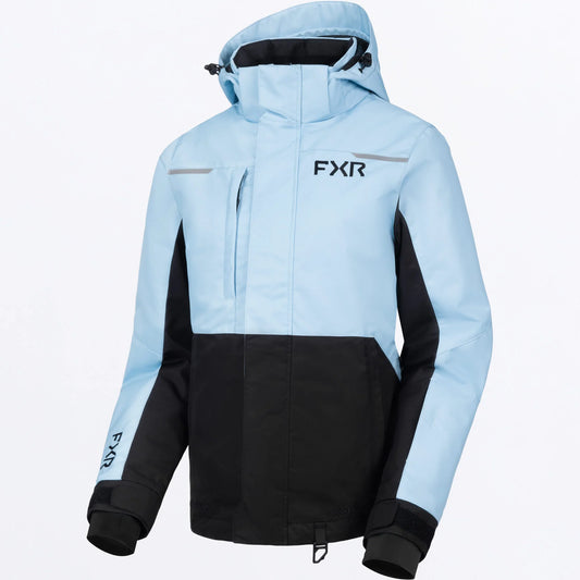 FXR Fresh Jacket Women's Maui Blue and Black Size 16