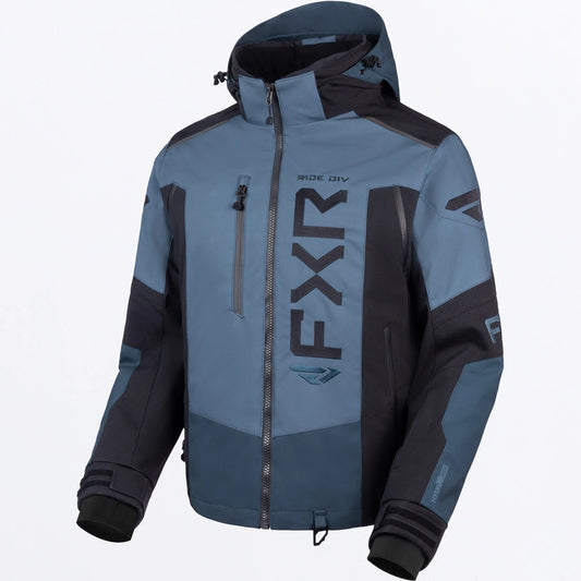 FXR Helium X Jacket Steel and Black Size L