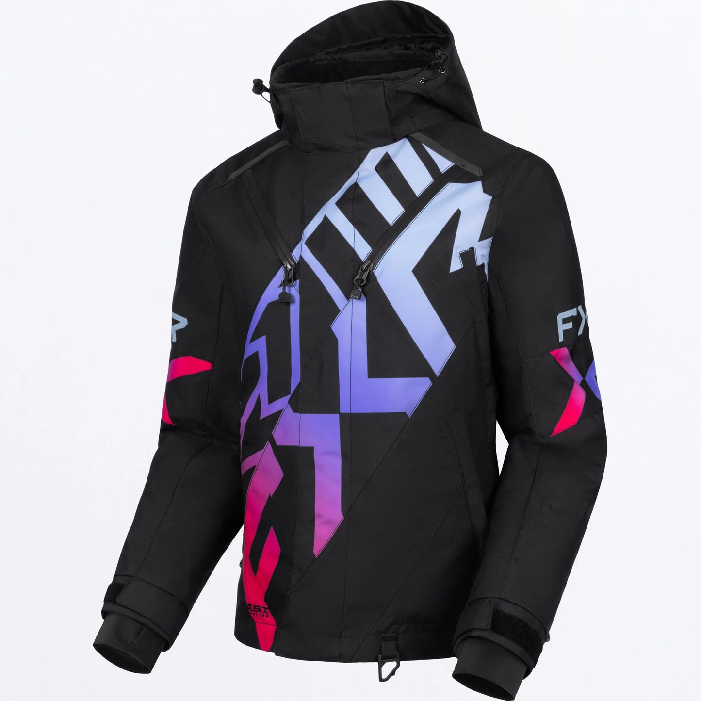 Women's Cold Cross CX Jacket Black and Twilight Size 8