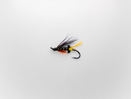 Wet Fly Orange Charm #6