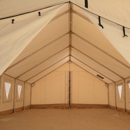 White Duck Alpha 16'x20' Water/Fire Repellent Wall Tent (In-Store Pickup Only)