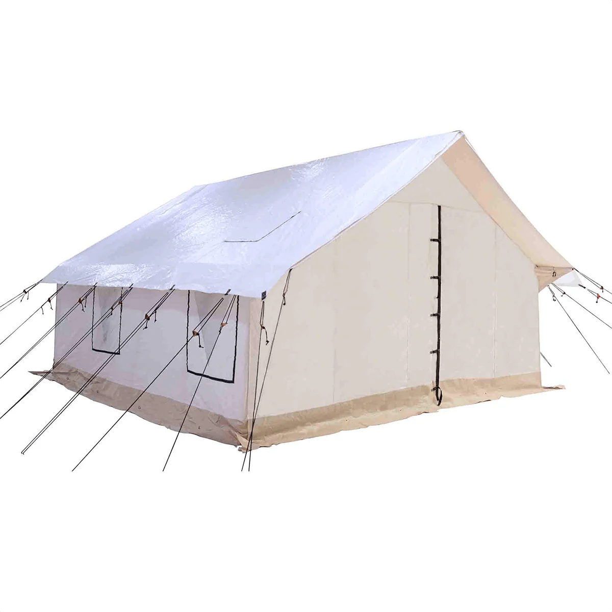 White Duck Alpha 12'x14' Water/Fire Repellent Wall Tent (In-Store Pickup Only)