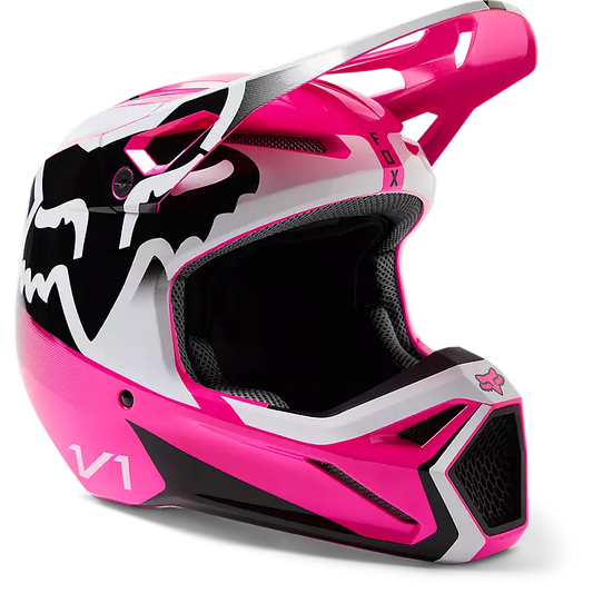 Fox V1 Leed Helmet Pink Size XL