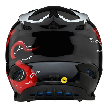 Troy Lee Designs SE4 Polycrylite Helmet Venom Black Size M