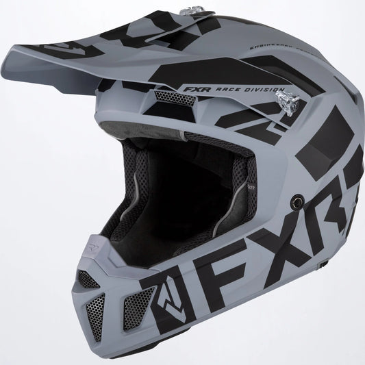 FXR Clutch Evo LE Helmet Steel and Black Size XS