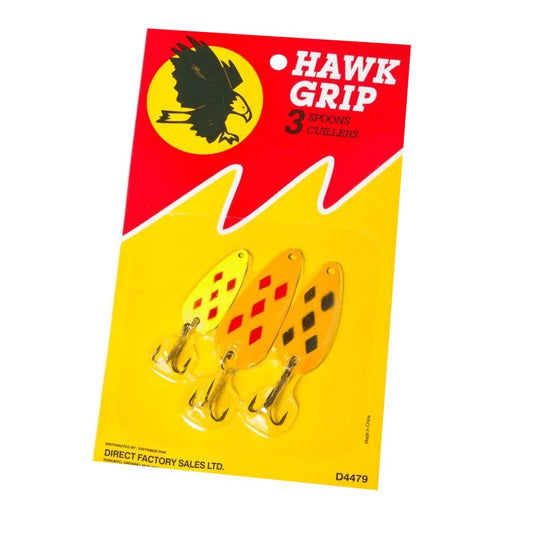 Hawk Grip 5 of Diamonds Spoons Assorted 3pk
