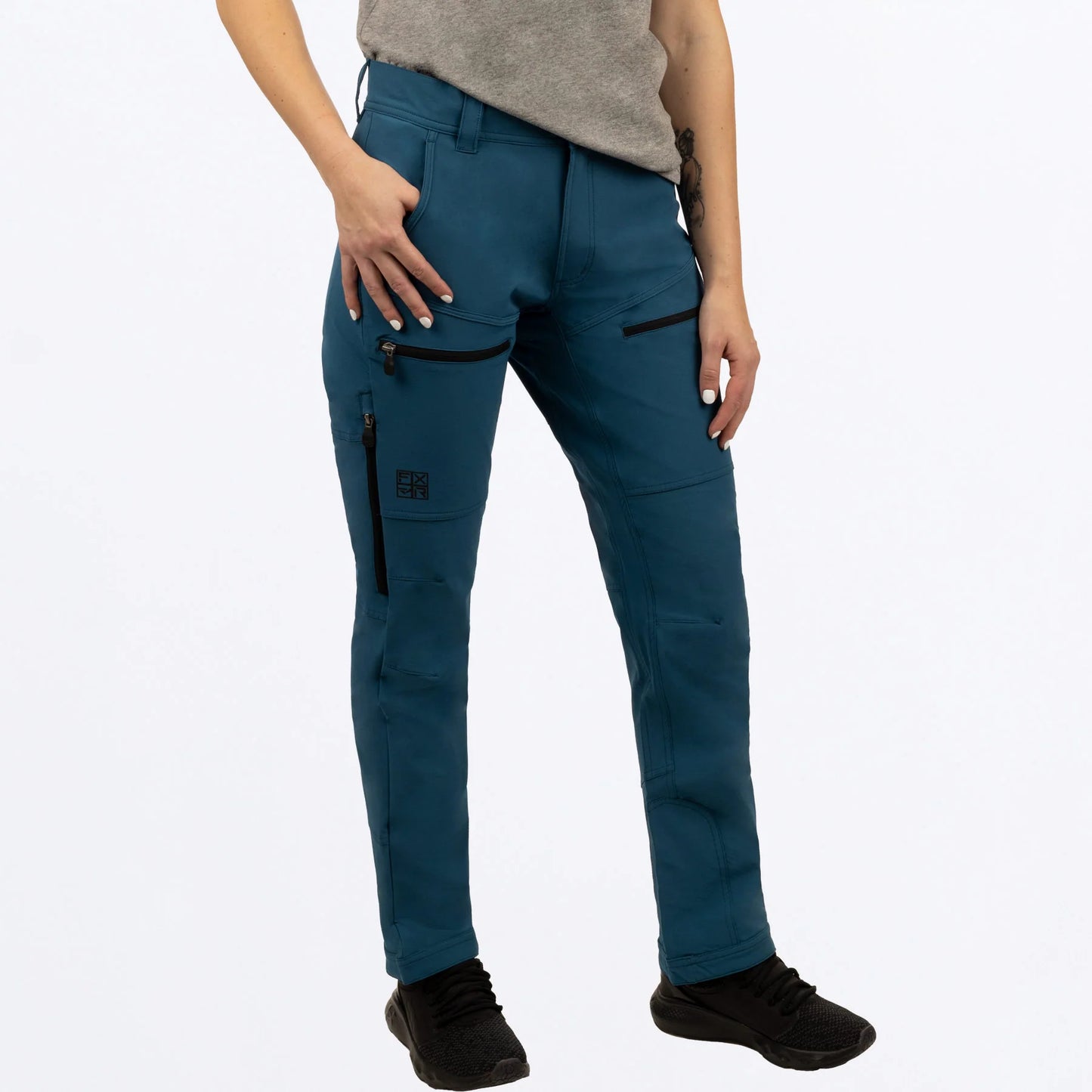 FXR Industry Pants Women's Dark Steel Size XL