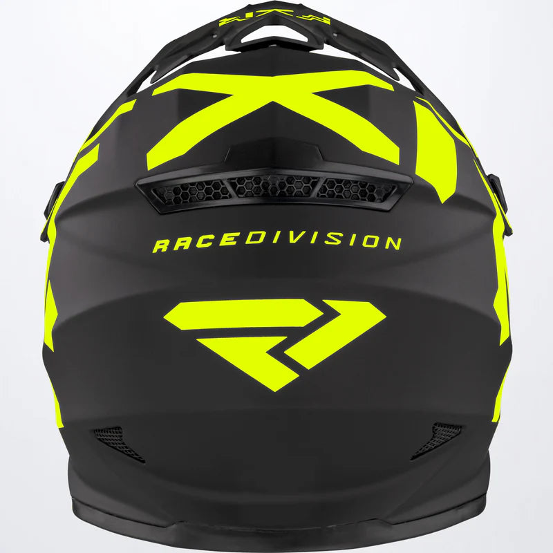 FXR Legion Helmet Black and Hi-Vis Size S