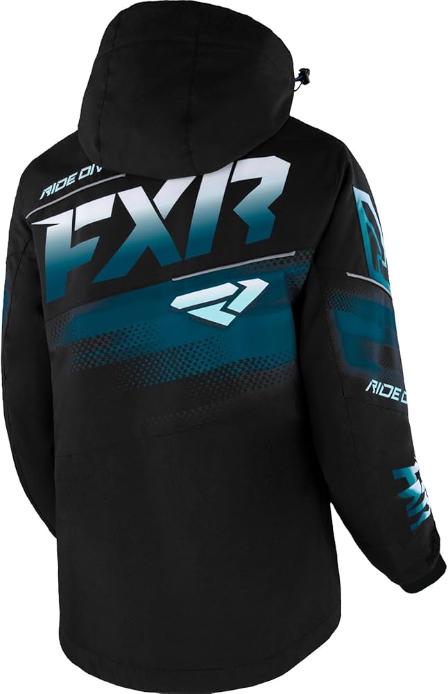 W BOOST FX JACKET BLACK/MINT-OCEAN FADE SZ12