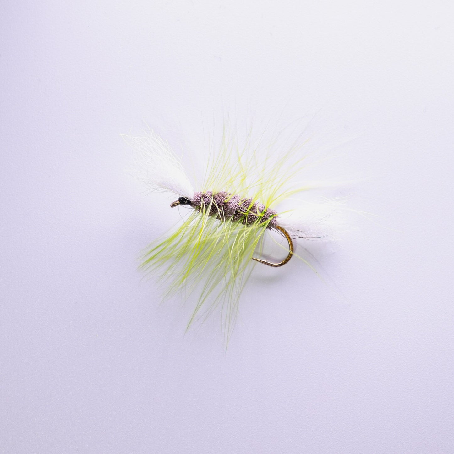 Dry Fly Dirty Bomber Chartreuse Hackle #6