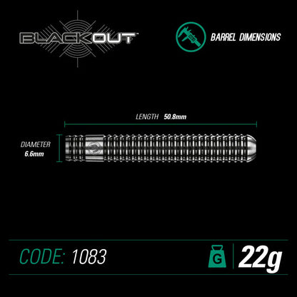 Winmau Blackout 1 Darts 22 g