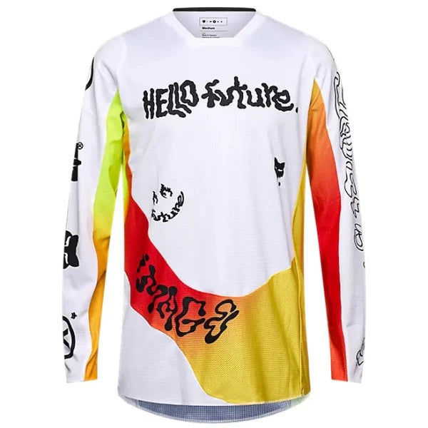 Fox 180 Hello Future jersey White Medium