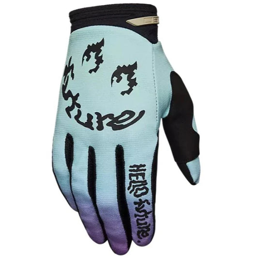 Fox 180 Hello Future Glove Light Blue Large