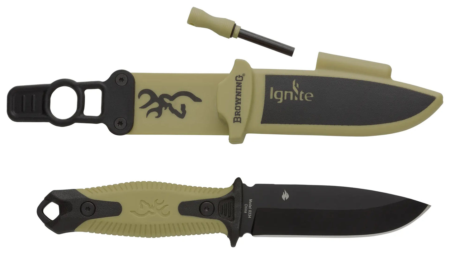 Browning Ignite 2 Survival Knife Green