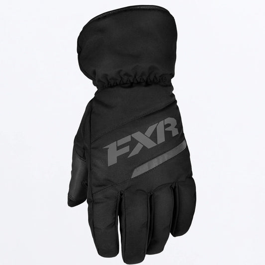 FXR Octane Glove Youth's Black Size L