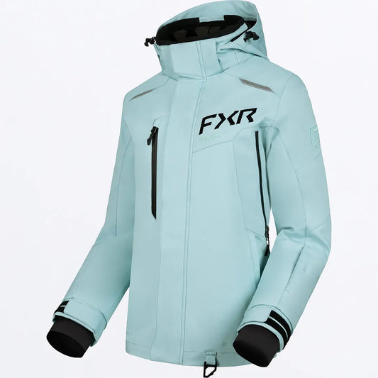 FXR Renegade FX Jacket Lt Sage and Black Size 8