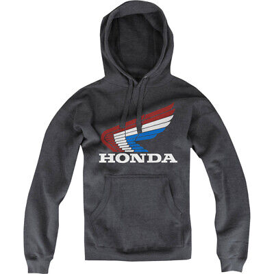 Honda Pullover Wing Fleece Hoodie BK 2XL