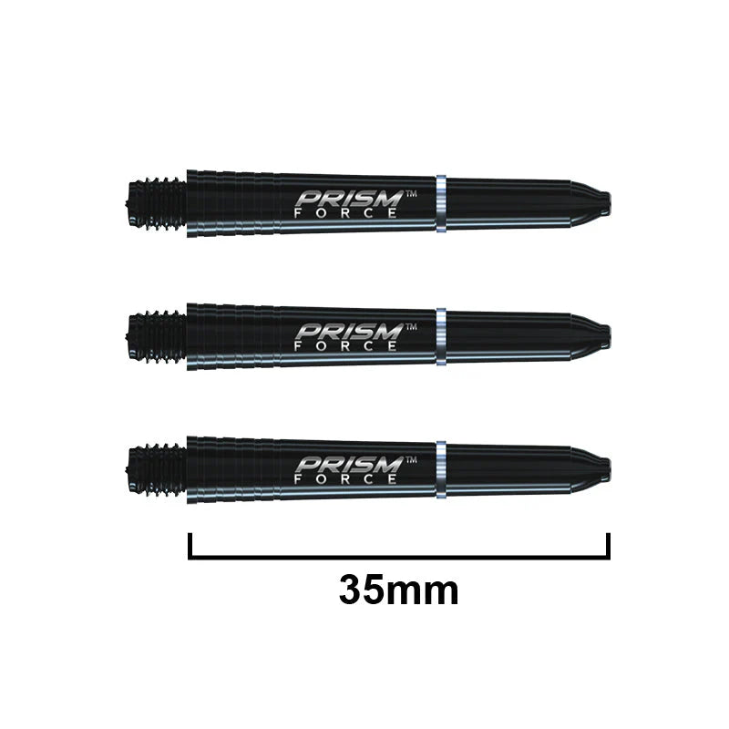 Winmau Prism Force Dart Shafts Black Short