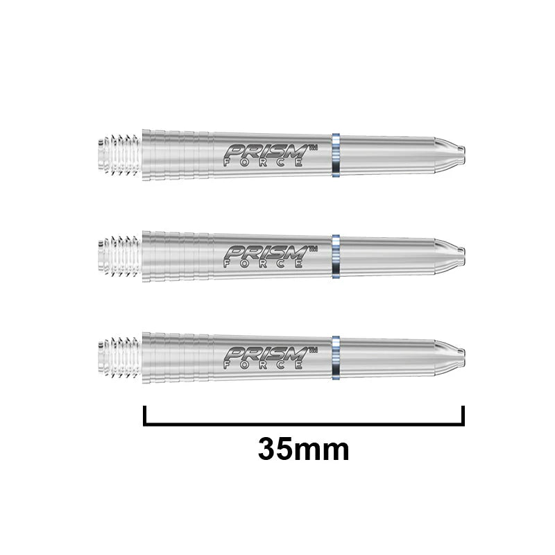 Winmau Prism Force Dart Shafts White Short