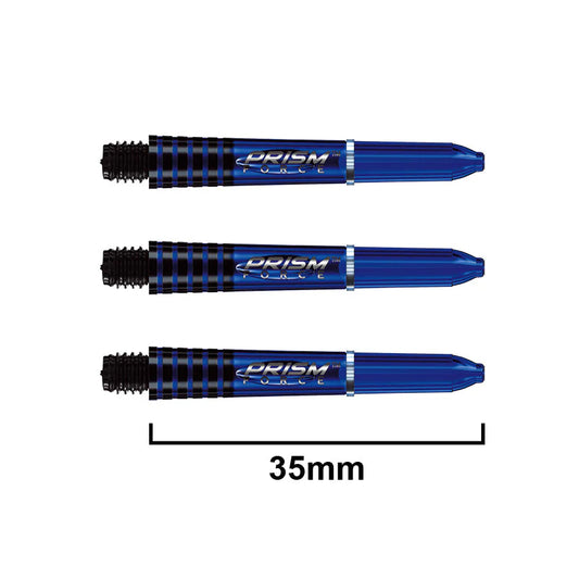Winmau Prism Force Dart Shafts Blue Short