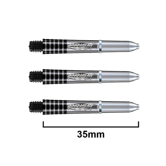 Winmau Prism Force Dart Shafts Clear Short