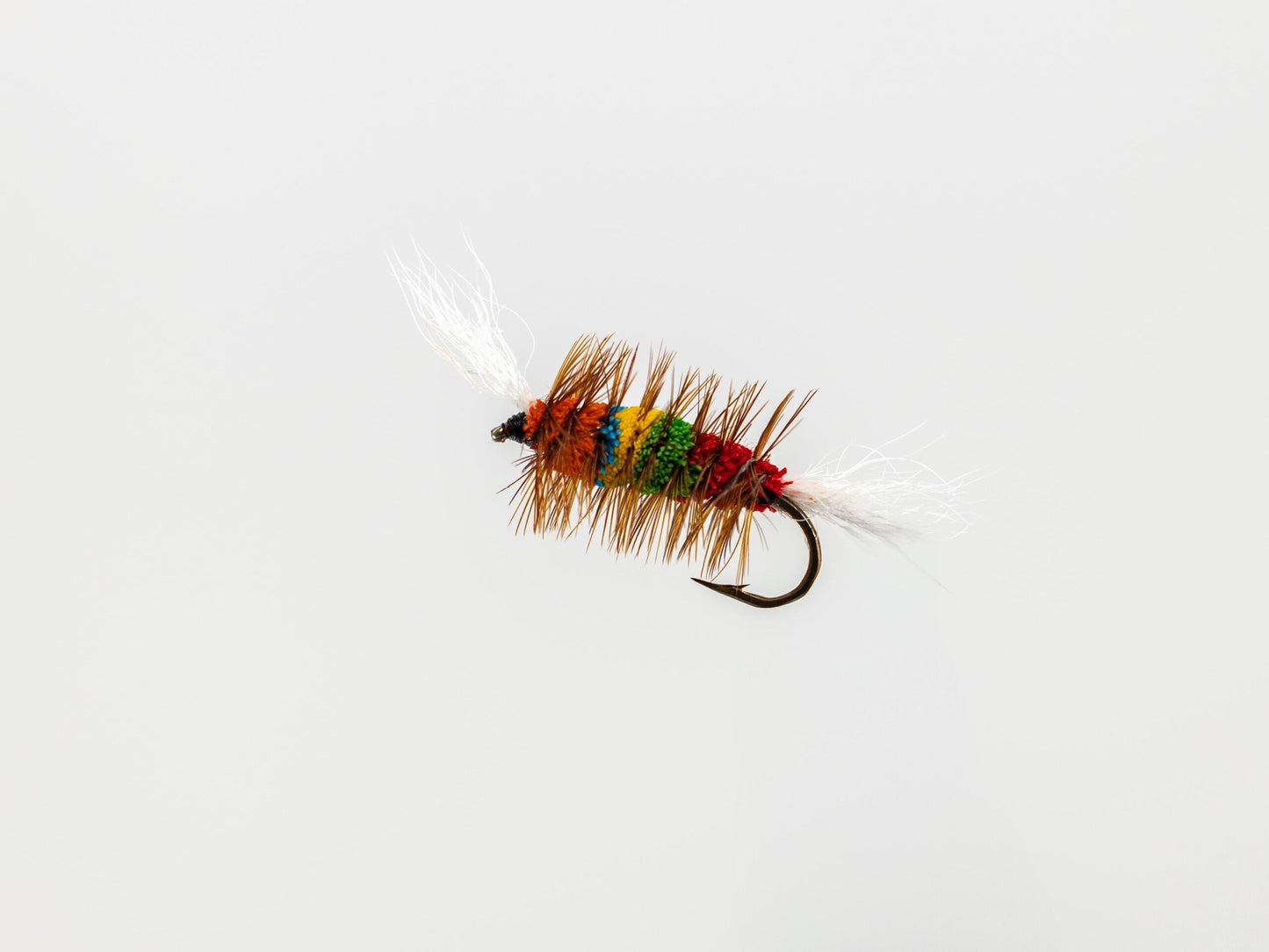Dry Fly Skittles Brown Hackle Bomber
