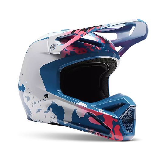 Fox V1 Morphic Helmet Blueberry Size L