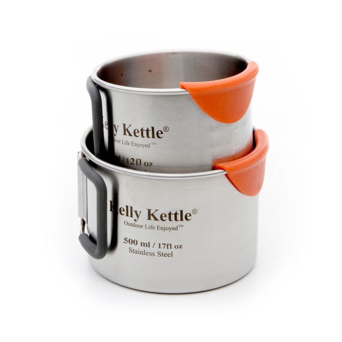 Kelly Kettle Nesting Cup Set Stainless Steel