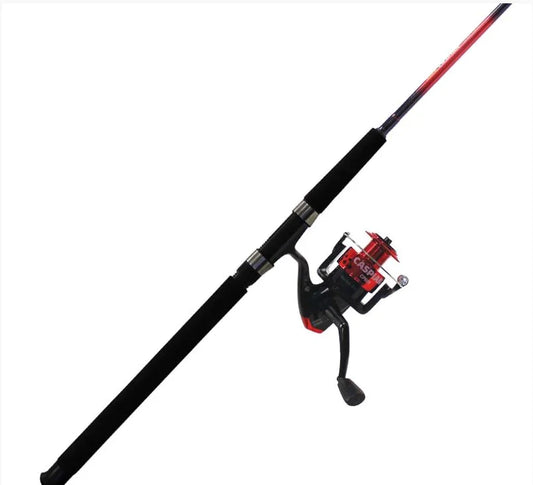 CG Emery Caspian Surf Spinning Combo Red 9' 2pc