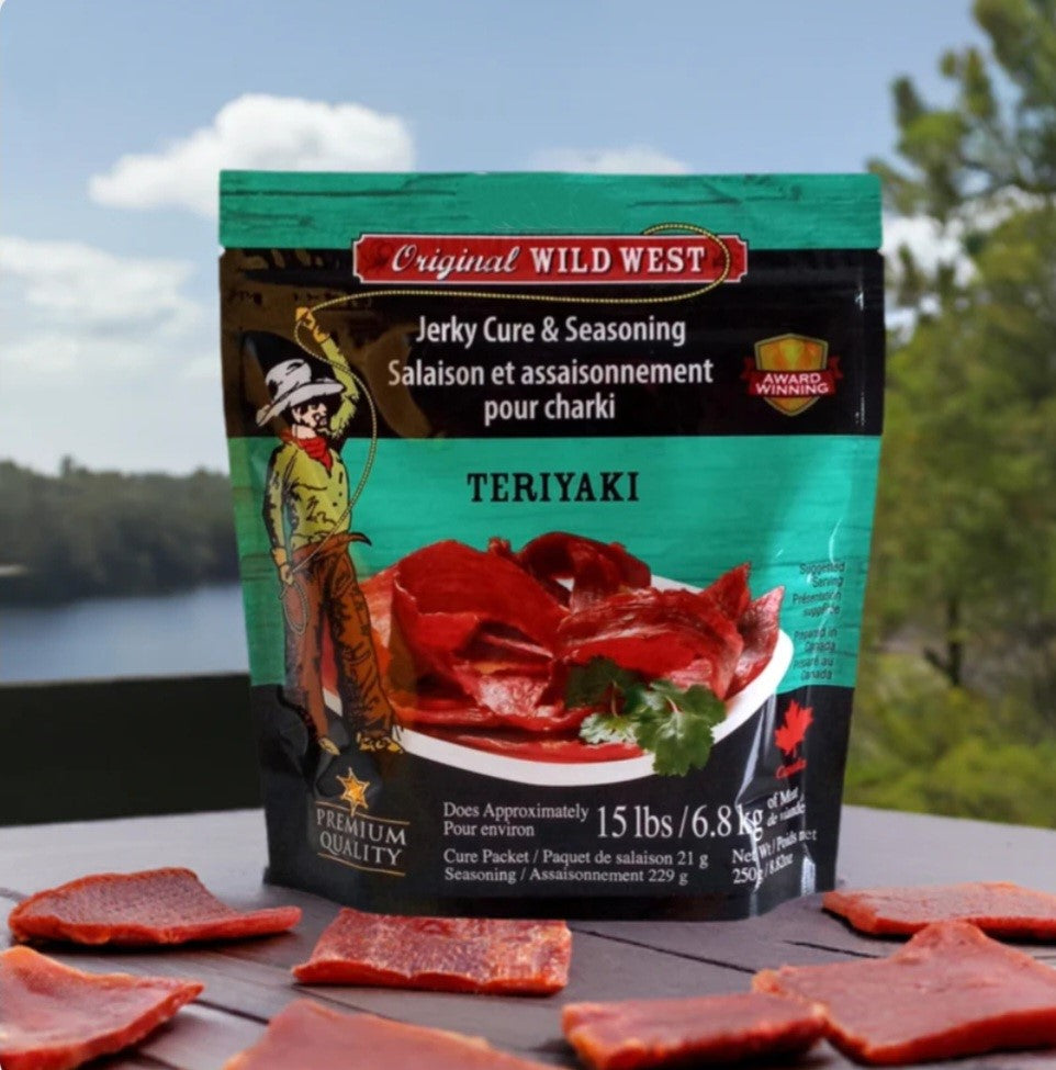 Wild West Jerky Cure & Seasoning Teriyaki