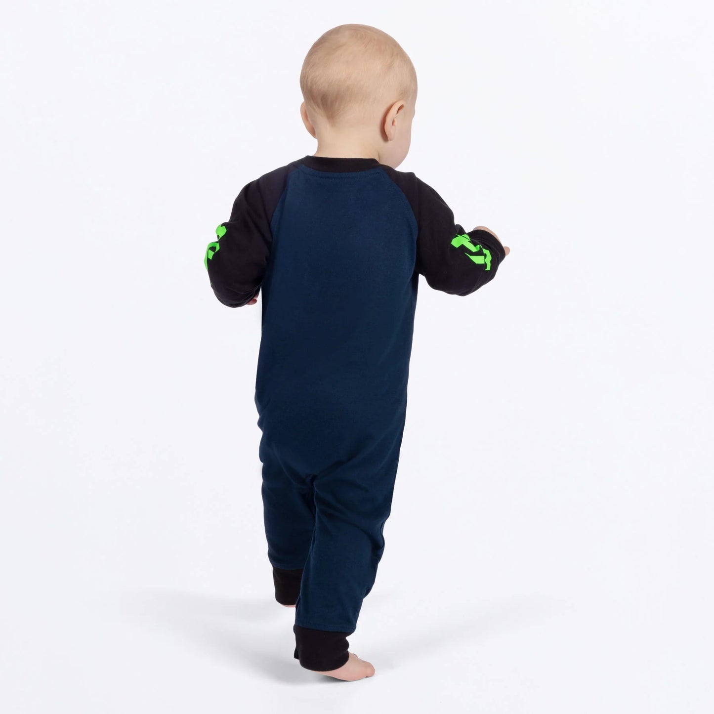 FXR Race Division Onesie Midnight/Lime Size 0-6 Months