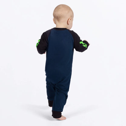 FXR Race Division Onesie Midnight/Lime Size 0-6 Months