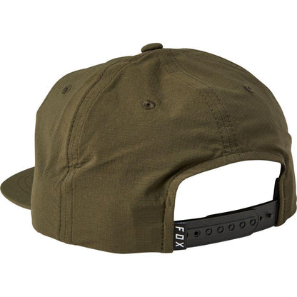 Fox Single Track Assassins Snapback Hat Dark Fat