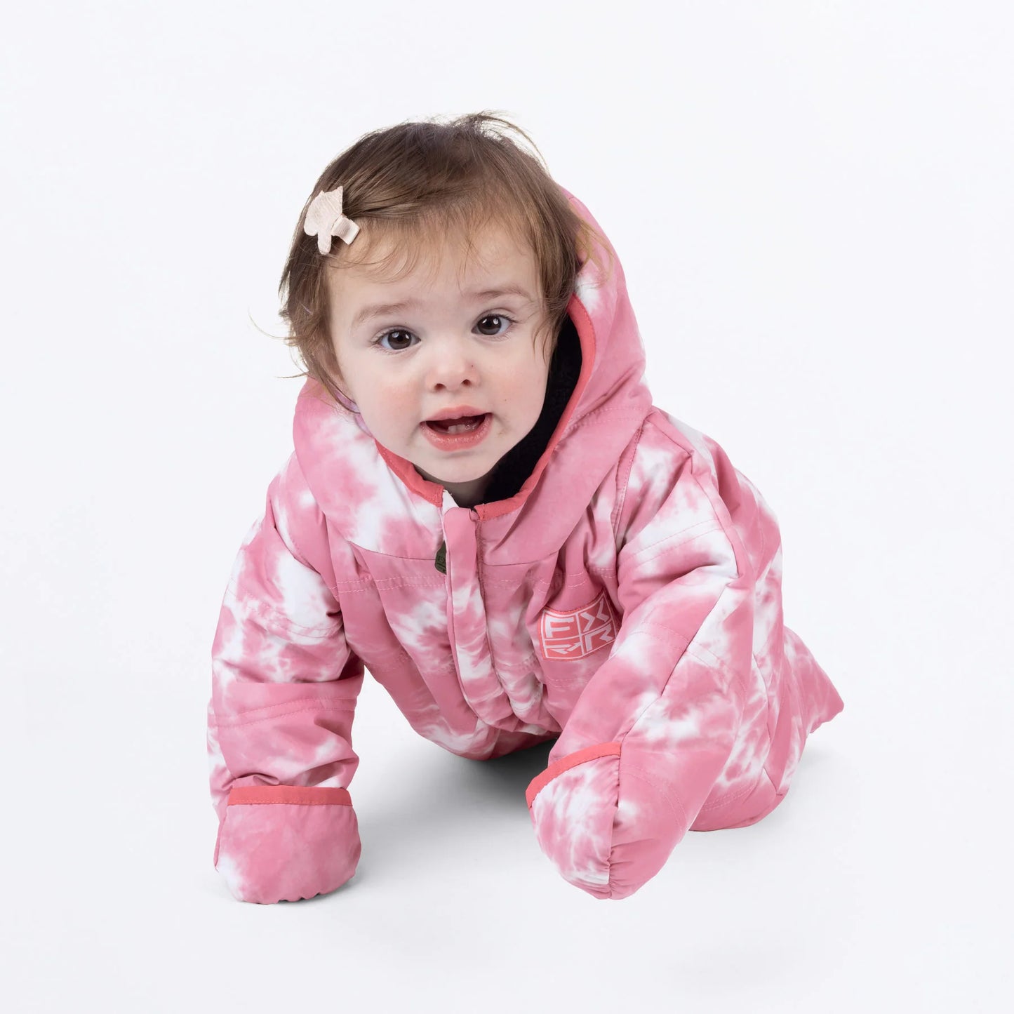 CKX Kicker Snowsuit Infants Rose Dye Size 6-12
