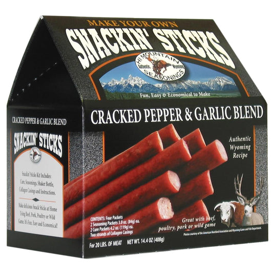 Hi Mountain Cracked Pepper & Garlic Blend