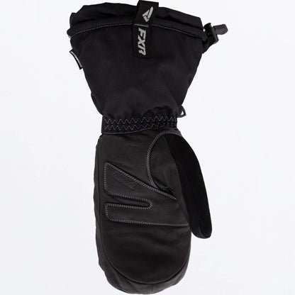 FXR Combat Mitt Women's Black and Charcoal Size M