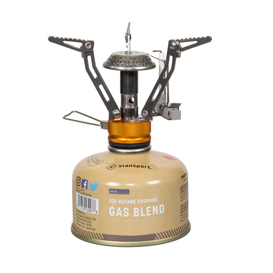 Stansport Portable Butane Stove With Fuel