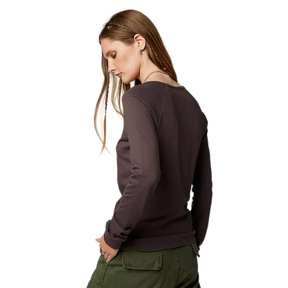 Fox Racing Women's Boundary Long Sleeve Tee Black Size S
