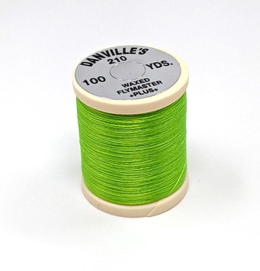 Danville Flymaster Plus Waxed 210 Denier 100yd Green