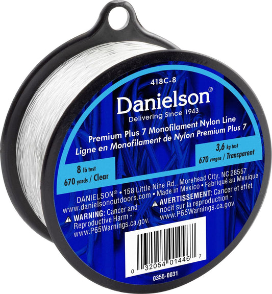 Danielson Plus 7 Mono Clear 8lb