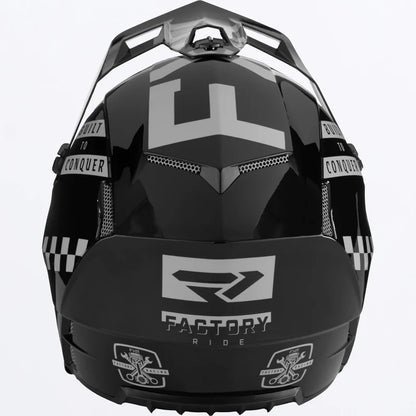FXR Clutch Gladiator Helmet Chrome Size L