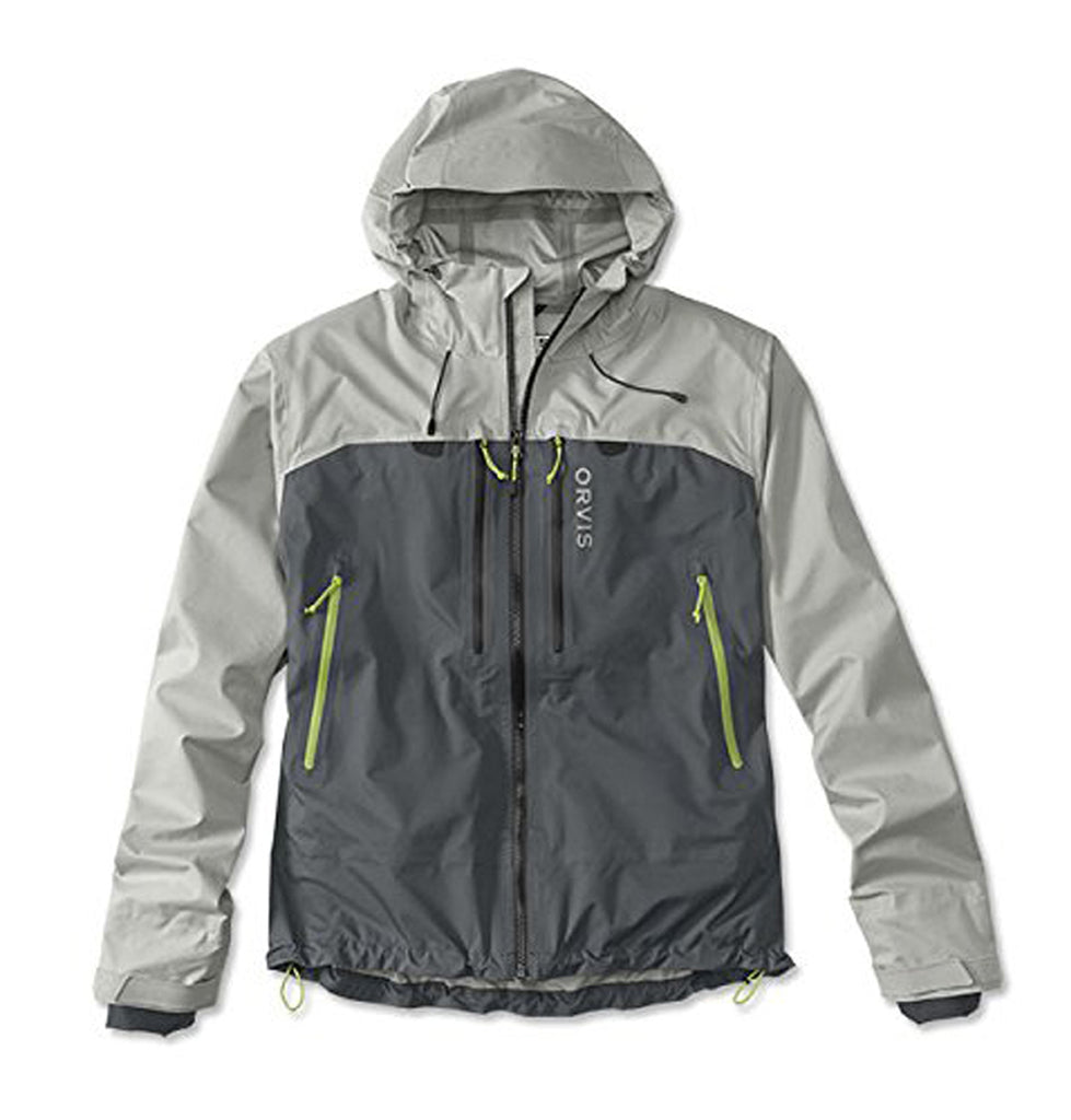 Orvis Ultralight Wading Jacket Men's Alloy and Ash Size XL