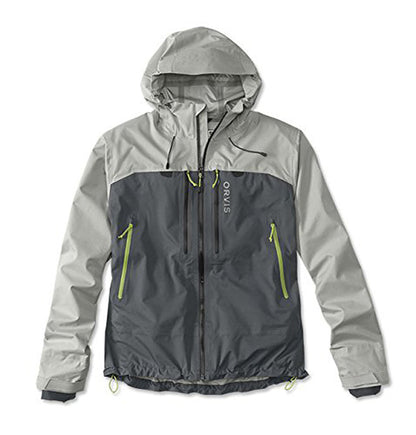 Orvis Ultralight Wading Jacket Men's Alloy and Ash Size XL