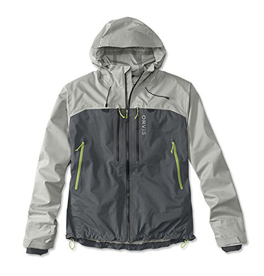 Orvis Ultralight Wading Jacket Men's Alloy and Ash Size XL